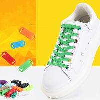 New Color No Tie Shoe Laces Elastic Laces Sneakers Flat Shoelaces Without Ties Kids Adult Quick Shoe Lace Rubber Bands for Shoes