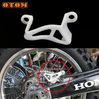 OTOM Rear Brake Caliper Adapter Guard Protection Motorcycle Brake Caliper Plastic Cover For HONDA CRF250R 250RX CRF450X CRF450RX