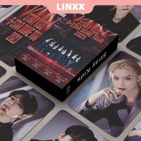 LINXX อัลบั้มทัวร์สำหรับเด็กหลงทางชุดโปสการ์ดการ์ด Lomo ถ่ายภาพแบบ Kpop 55ชิ้น