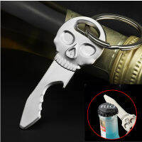 Funny Skeleton ที่เปิดขวดเบียร์พวงกุญแจ Creative Bar Party เปิดไวน์เครื่องมือ Keyrings Corkscrew จี้อุปกรณ์เสริมผู้ชาย Gift
