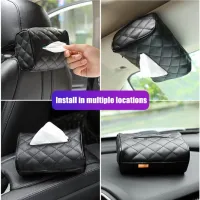 Car tissue car hanging tissue car supplies creative tissue leather tissue bag