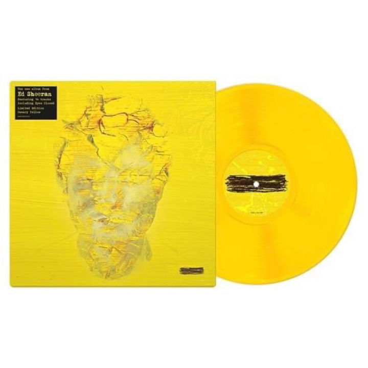 แผ่นเสียง-ed-sheeran-subtract-vinyl-lp-album-limited-edition-yellow-แผ่นเสียงมือหนึ่ง-ซีล