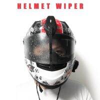 ▫◘ Universal Motorcycle Helmet Windshield Wiper Waterproof USB Safety Wiper Compatible With Most Visor For Motorcycle