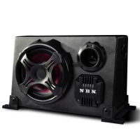 Car subwoofer APR ซับวูฟเฟอร์ทรงสี่เหลี่ยมคางหมูในรถยนต์ 8 นิ้ว ซับวูฟเฟอร์ในรถยนต์