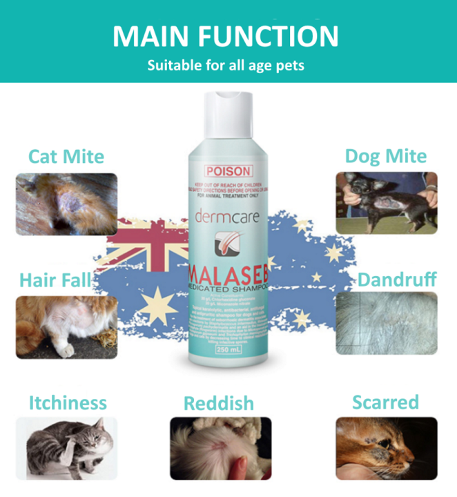 Malaseb pet shampoo dog shampoo cat shampoo AntiBacteria AntiFungal