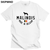 Cool Belgian Shepherd Malinois T Shirt Men Short Sleeve Dog Lover Owner Gift Idea Tops Casual Tshirt Pre shrunk Cotton Tee Shirt XS-6XL