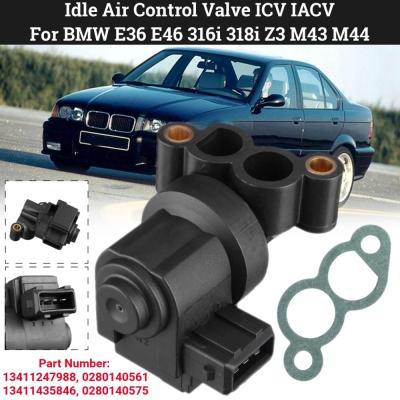 วาล์วควบคุมอากาศไม่ได้ใช้งาน ICV IACV สำหรับ BMW E36 E46 316I 318I 318Is 318Ti M44 M43 Z3