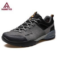 HUMTTO hiking shoes mens winter non-slip lightweight climbing shoes outdoor breathable waterproof trekking shoes casual tennis