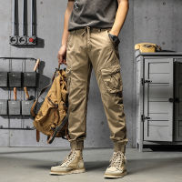 Spot Factory Outlet Gongguang Pants MenS Multi -Pocket Pure Cotton Loose Retro Trend, Big Size American Outdoor Water