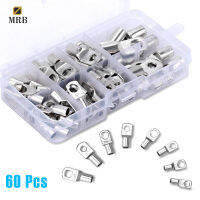 60 Pcs Terminal Kit Electrical Wire Connectors Crimp Copper Accessories for Car