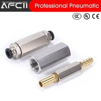 ✶♣ Pneumatic Check Valve 6mm 8mm 10mm 1/4 3/8 1/2 One Way Non Return Valve Air Single Way Brass Valve Air Pipe Fitting Adapter