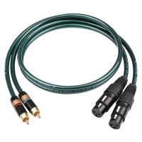 ATAUDIO Hifi RCA to XLR audio Cable High Quality 7N OCC RCA Male to XLR Male/female Cable