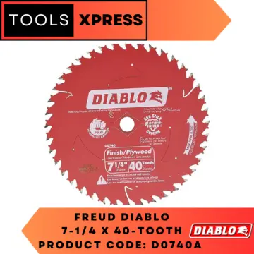 Freud D0624X Diablo 6-1/2-Inch 24-Tooth ATB Framing Saw Blade 5/8-Inch Arbor (4 Pack)