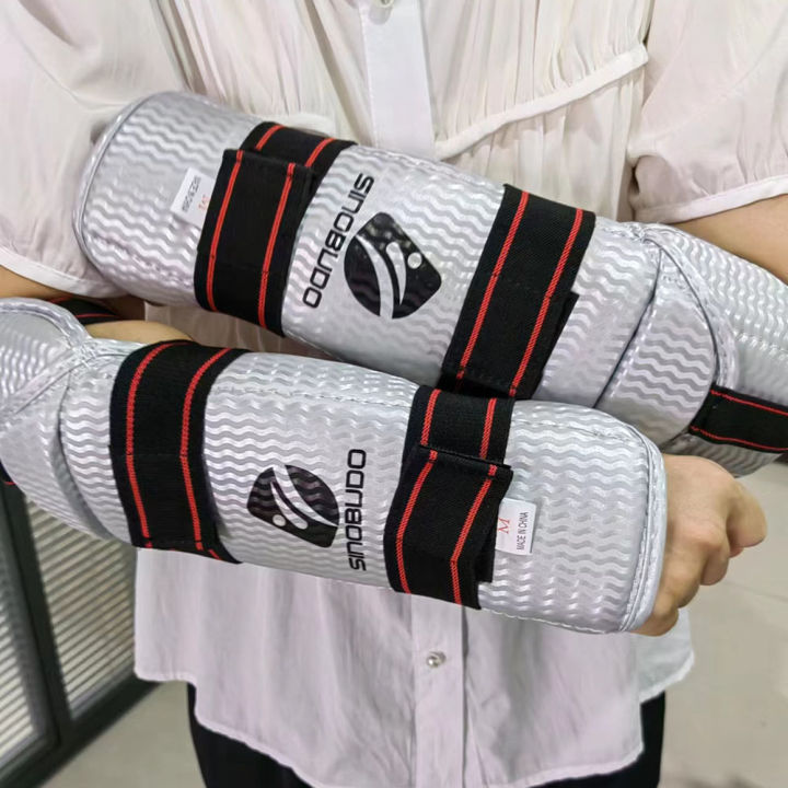 taekwondo-arm-shin-guards-kick-ing-protector-sanda-taekwondo-ing-elbow-protection-สำหรับ-mma-muay-thai-shin-pads