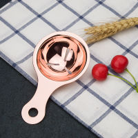 Stainless Steel Long Handle Flour Seive Strainer Rose Gold Screen Mesh Cooking Oil Strainer Colander Kitchen Baking Tool 1PC