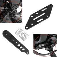 For KAWASAKI VULCAN S VN650 VN 650 Motorcycle Front Footrest Bracket Footpeg Holder Support Mounting Modified Back Move 10CM Pedals