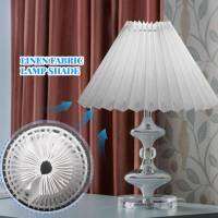 【Ready Stock&amp;COD】1/2X Pleats Lampshade Table Lamp Standing Lamps Japanese Style Pleated Lampshade Creative Desk Lamp Shade Bedroom Lamps -A