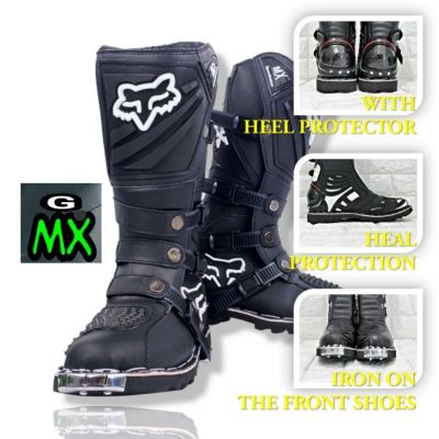 Trabas Grasstrack Premium Motocross Boots Steel Boots