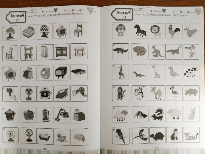 หนังสือเด็ก-เกมจับคู่ความสัมพันธ์-พัฒนาสมองซีกขวา-สำหรับเด็ก