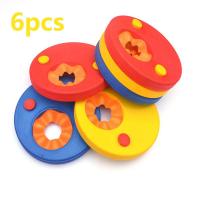 6PC/set EVA Foam Sleeves Inflatable Pool Float Board Baby Exercises Swimming Circles Rings Discs Arm Bands Kids Floating Sleeves