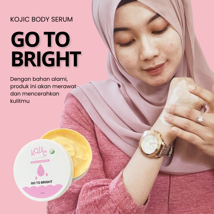 Kojic Plankton Bright & Glow Body Serum Terbaru 250 g Lazada Indonesia