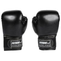 【LZ】◘  3-10 anos crianças luvas de boxe júnior luvas saco de boxe crianças gel almofada luva pu