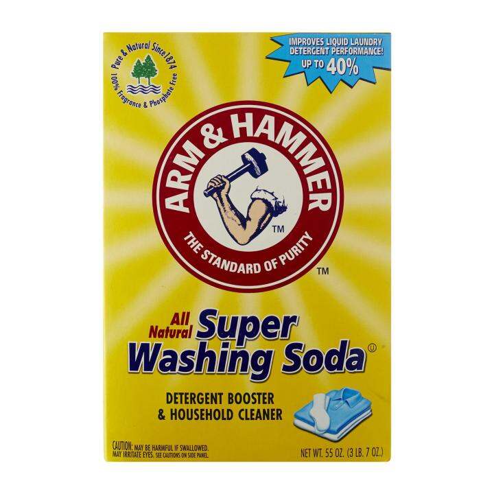 Arm & Hammer Super Washing Soda Detergent Booster and Household Cleaner