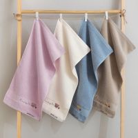 ♧✔๑ 2pcs/4pcs bear head cotton towel for children to wash their faces household soft cotton absorbent hair Gaoyang wholesale