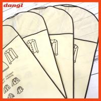 DANGL ผ้าไม่ทอ ฝาครอบกันฝุ่น การป้องกันแมลง สีเบจ ถุงเก็บสัมภาระ หลีกเลี่ยงแสงจ้า กันฝุ่นกันฝุ่น กระเป๋าแบบแขวน บ้านในบ้าน