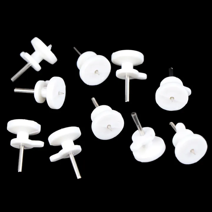 10Pcs Small Wall Mounted Hooks NonTrace Nail for Concrete Cinder Block