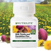 ?Milk Thistle and Dandelion Plus นิวทริไลท์ มิลค์ทิสเซิล แอนด์ แดนดิไลออนพลัส อาหารเสริมบำรุงตับ 60 เม็ด