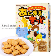 Bánh Ăn Dặm Dinh Dưỡng Hình Thú Matsunaga 35gr Nhật Bản thumbnail