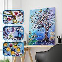 Diamond Embroidery Flower Tree Special Shape Diamond Painting Embroidery Rhinestone Love Heart Diamond DIY Crystal Painting