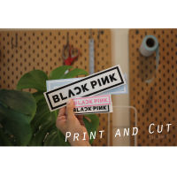 สติ๊กเกอร์ ลาย Black pink มีสีมากกว่าในรูป หลายขนาดให้เลือก สติ๊กเกอร์งานไดคัท สติ๊กเกอร์ติดไดทุกที่ ติดรถ ติดฝาถังน้ำมัน ไดคัทตามแบบ