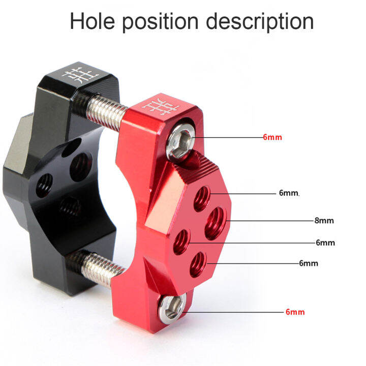 Fangfang 5pcs/set Motorcycle Special Electric Car Headlight Fixed Clip Motorcycle Handlebar