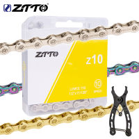 ZTTO 10 Speed โซ่จักรยานและเครื่องมือ MTB 10 Speed Mountain Road Bike Chains ลบเครื่องมือติดตั้งพร้อม Master Missing Link Connect