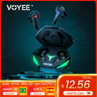 VOYEE V33 Wireless Headphones TWS Earphone Bluetooth In-Ear Gaming Headphones with Microphone Sport Bluetooth Headphone