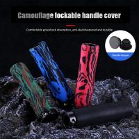 Durable Bicycle Handle Cover Fit Palm Bicycle Accessories Anti-skid Grip Suitable For Most Bicycles Aluminum Alloy Bike Grips Handlebars