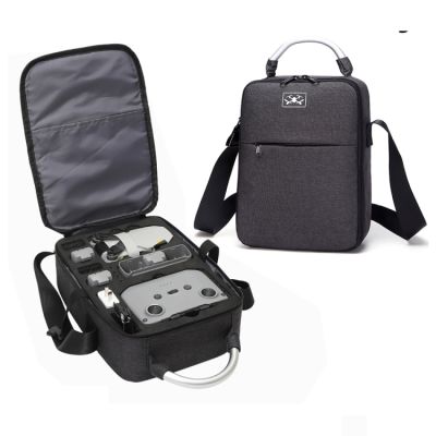 PLZ For DJI Mini 2 SE กล่องใส่กระเป๋ากระเป๋าเก็บของสะพายไหล่เดี่ยวกันกระแทกขนาด: 30X22X8.5ซม.