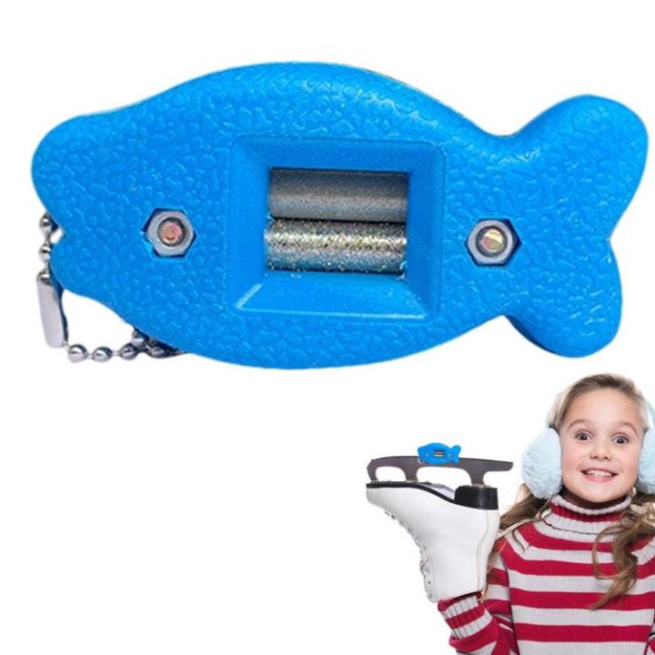 skate-edge-blade-grinder-fish-shaped-ice-skate-sharpener-diamond-hand-held-pattern-blade-skate-sharpening-tool-with-key-chain-for-figure-skates-ordinary