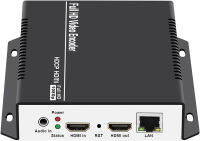 ‎URayCoder URayCoder HEVC H.265 MPEG4 H.264 HDMI to Video Streaming IPTV Encoder for HDMI to RTSP RTMP HTTP UDP HLS ONVIF SRT Facebook YouTube Live Streaming Server