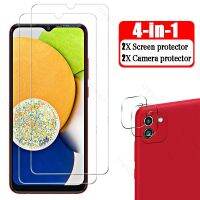 4in1 Tempered Glass for A03 SM-A035F 6.5 Protector A 03 Film