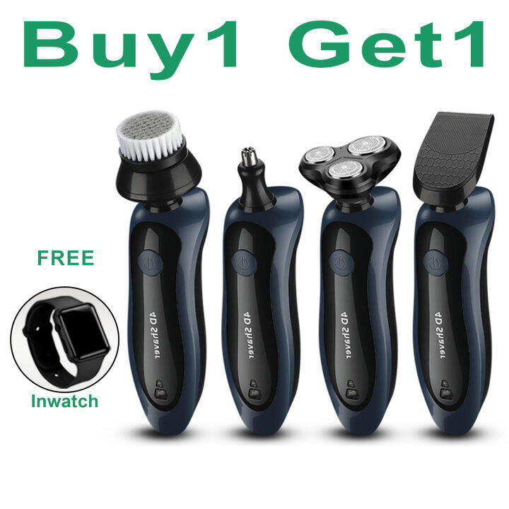 Yokohama 4 in 1 Razor Portable Rechargeable Shaving Electric Multi ...
