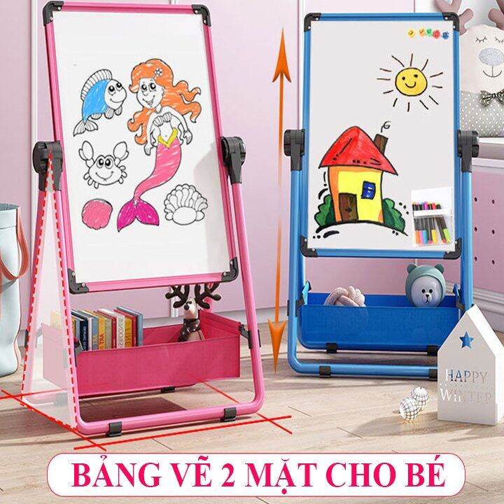 Bảng tập vẽ 2 mặt cho bé từ 2 đến 10 tuổi (48*53) - Ong Vàng 86 | Lazada.vn Bảng Tập Vẽ 2 Mặt Cho Bé Từ 2 Đến 10 Tuổi (48*53) - Ong Vàng 86 | Lazada.Vn