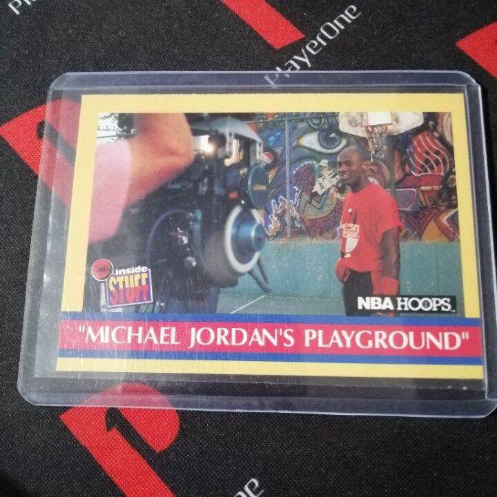 michael jordan playground card