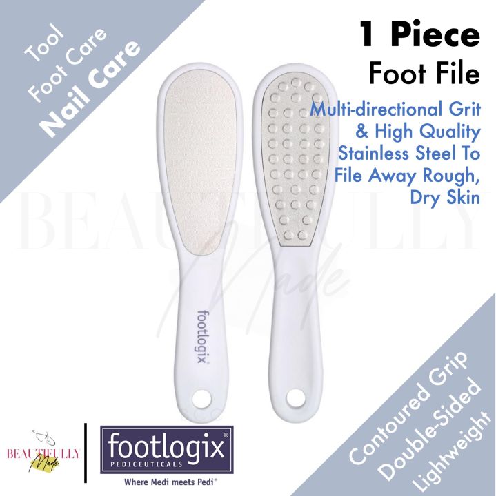 Footlogix At Home Foot File - 1 Piece Footfile with Footlogix Logo