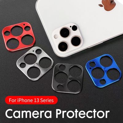 （Full Cover）แหวนป้องกันเลนส์กล้องสุดหรู For iPhone 14 13 Pro Max 13 Pro 13 mini 14 Plus