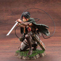 TYLLER ของขวัญ PVC Artfx J แพคเกจต่ออายุตุ๊กตาของเล่นโมเดลฟิกเกอร์แอคชั่นฟิกเกอร์โจมตีผ่าพิภพไททันฟิกเกอร์ของเล่นตุ๊กตาประดับ