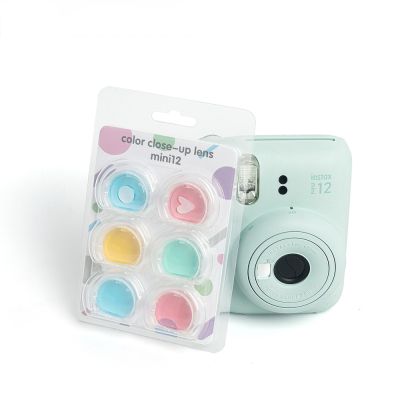 4/6 PCS Set Close-up Lens Colorful Color Filter Mirror for Fujifilm Instax Mini 12 Instant Film Cameras Photographic Accessories