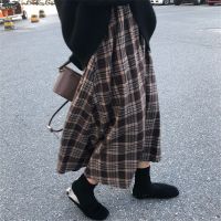 【CW】 New Skirt Waist Female Saias Korean Ulzzang Streetwear Skirts